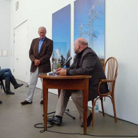 Thomas Hettche liest aus PFAUENINSEL